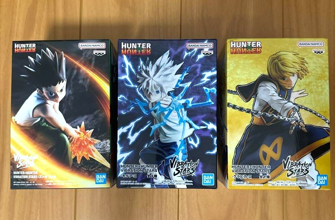 ハンターハンター vibration stars5セット Hunter x Hunter Gon Killua Kurapika Figure Set Vibration Stars
