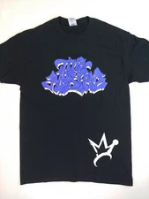 True Rhythm T-shirt Graffiti Wild Styles Double Sided Size Medium