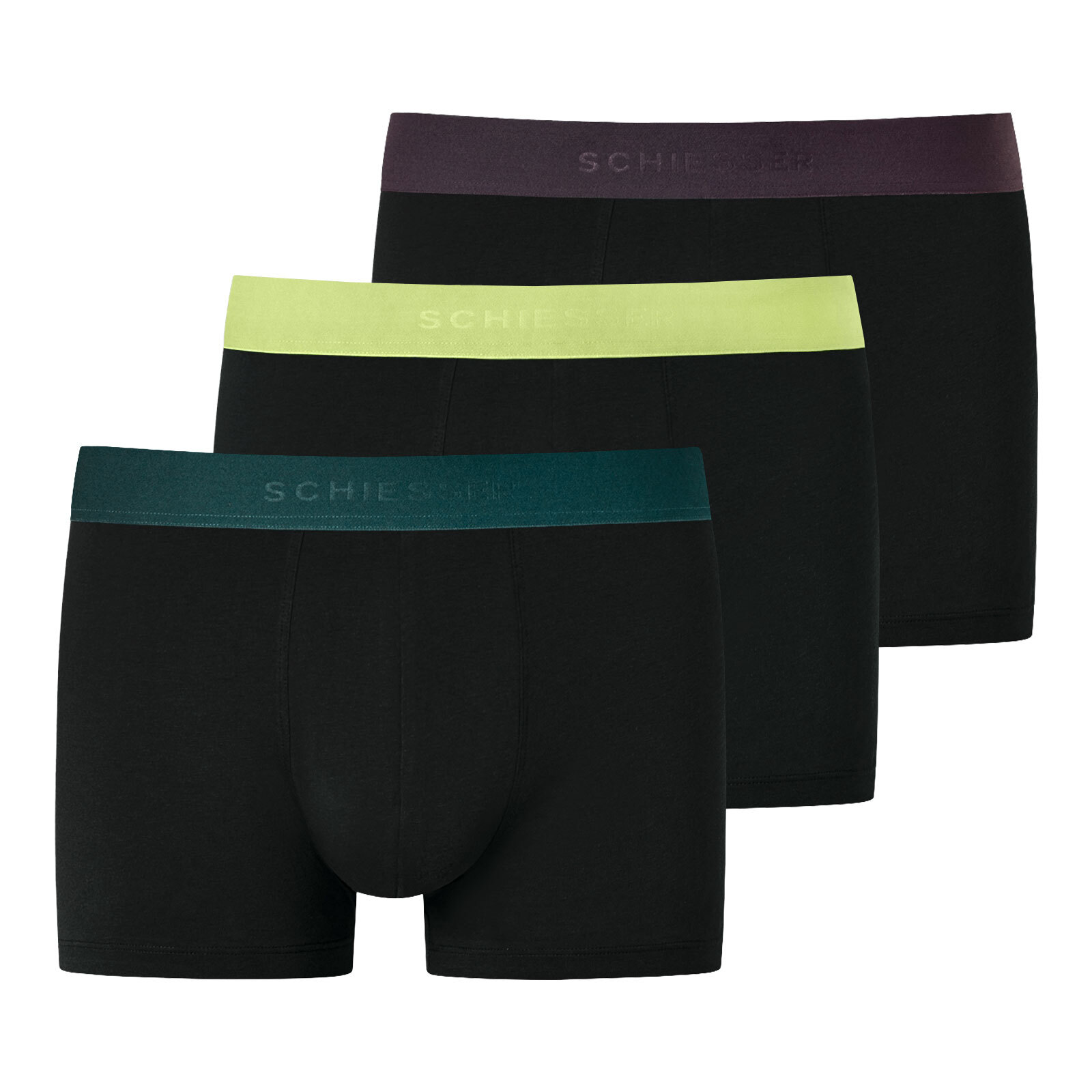 Комплект из 3-х боксерских трусов SCHIESSER Herren Boxershorts Боксерские трусы-шортики-плавки