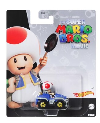 Hot Wheels Mario Kart TOAD HKD58 1:64 GBG25 2023 Mario Movie Nintendo Spielzeug