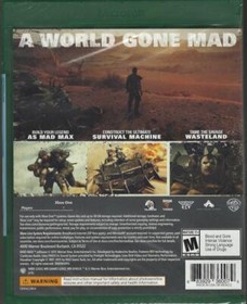 Mad Max Xbox One (Brand New Factory Sealed US Version) Xbox One, Xbox One