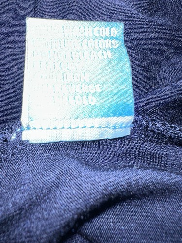 J. MCLAUGHLIN dunkelblauer Pullover Strick Oberteil Gr. XL Damen Wasserfallausschnitt - Bild 4 von 7