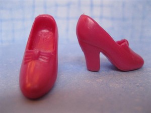 barbie doll slippers