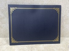 SUNEE Certificate Holders Black, 30 Pack , Diploma Covers Gold Foil Border
