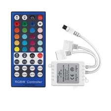 RGBW Dimmer controller 40key 5pin IR control For DC12-24V RGBW LED light strip