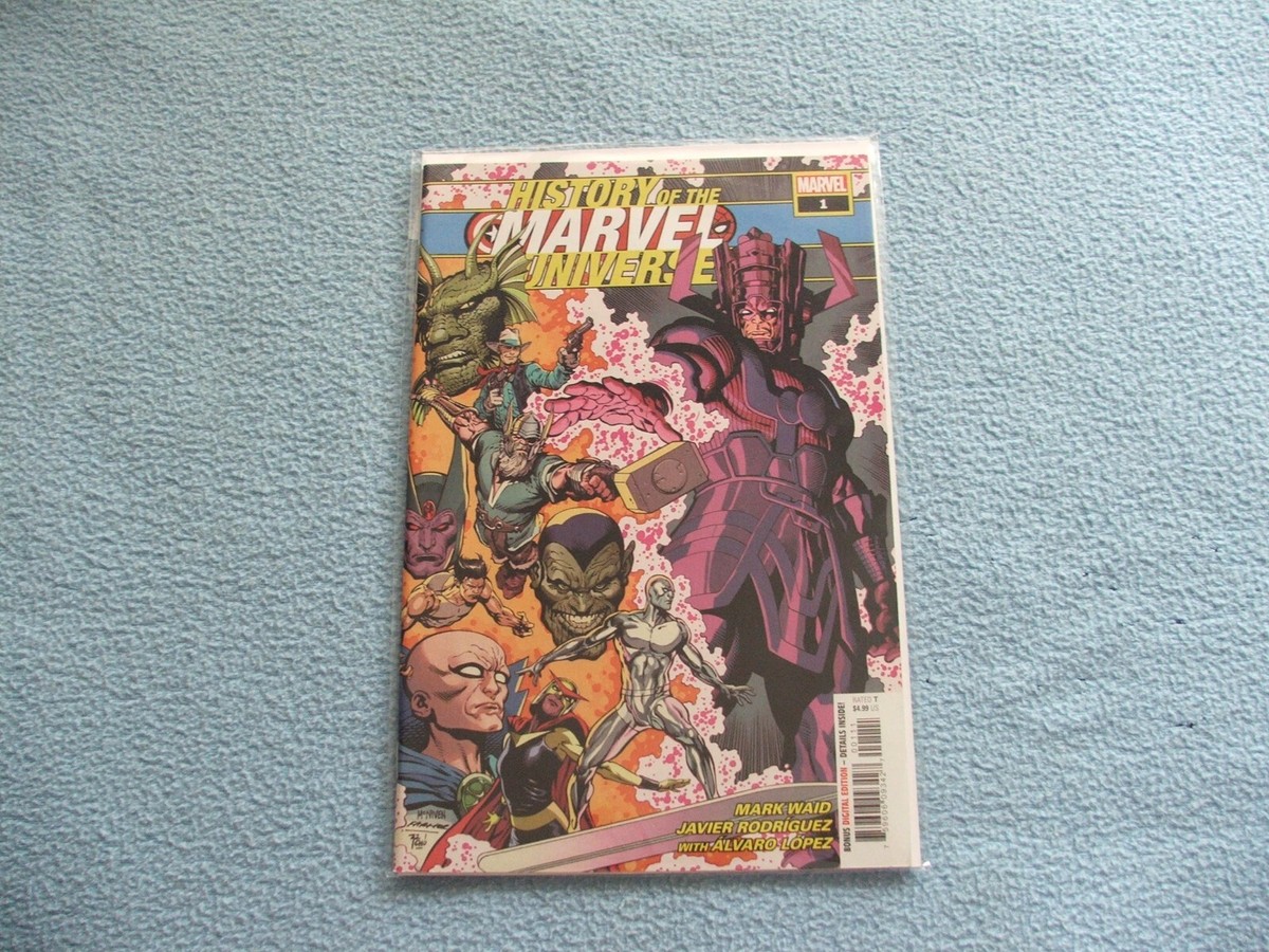 Marvel Comics History of the Marvel Universe Lot of 7 books