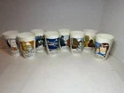 Vintage 1977 Star Wars Movie 8 plastic Cups Coca Cola promo complete set 1-8
