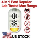 Lot Anion Air Purifier Kill Odor & Germ Max Range 4in1 Ultrasonic Pest Repeller 