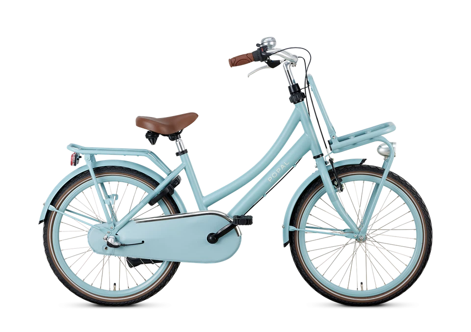 Mädchen Hollandrad Popal "Daily Dutch Basic Plus" Fahrrad 22 Zoll, 3 Gänge, Rück - Bild 2 von 4
