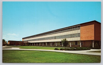 Provo Utah, Joseph Smith Family Living Center Brigham Young University Postcard
