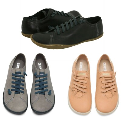 NEW Camper Womens Casual Peu Cami Lace-Up Flat Fashion