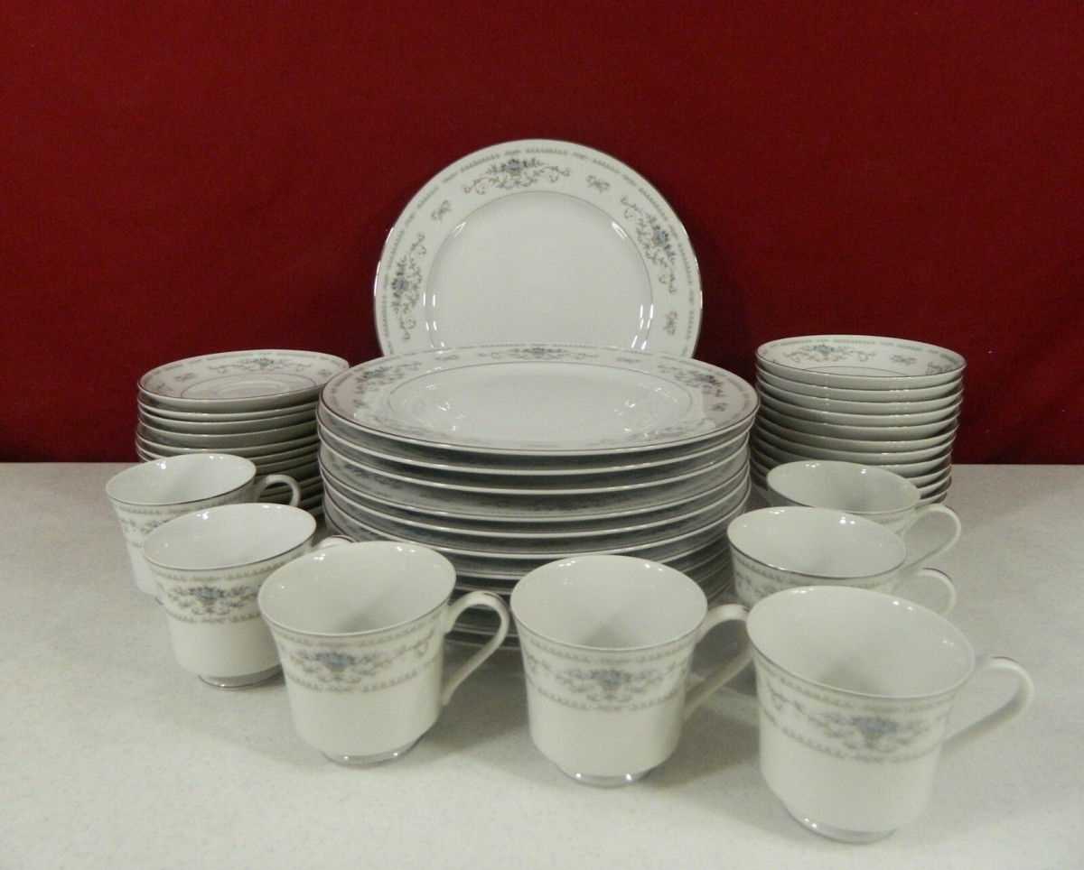 43 Piece Fine Porcelain China Japan Diana Dinnerware Set | eBay 43 Piece Fine Porcelain China Japan Diana Dinnerware Set | eBay