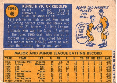 1970 Topps Baseball Series 1 Cards 2-132 You Pick Finish Your Set (Fillers) - Picture 50 of 138