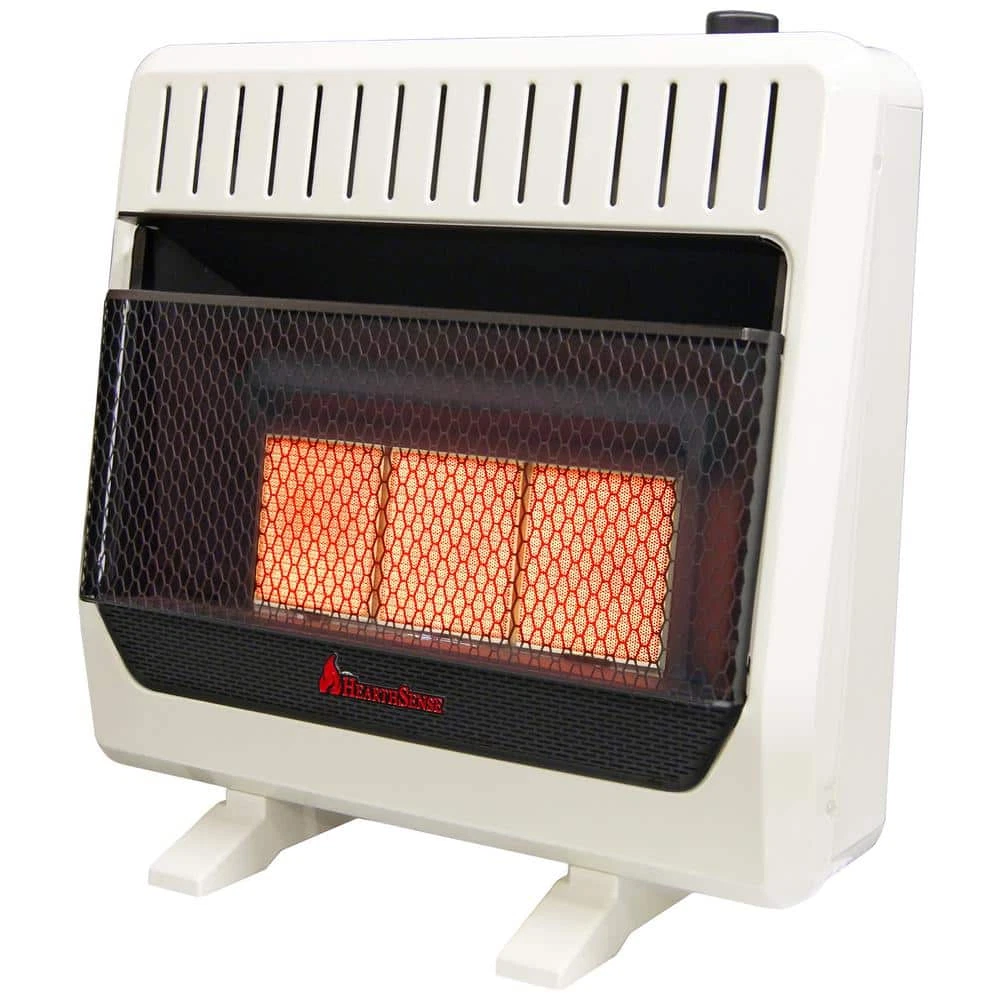 Dual Fuel Infrared Plaque Heater Ventless Natural Gas/Propane Wall  Freestanding | eBay
