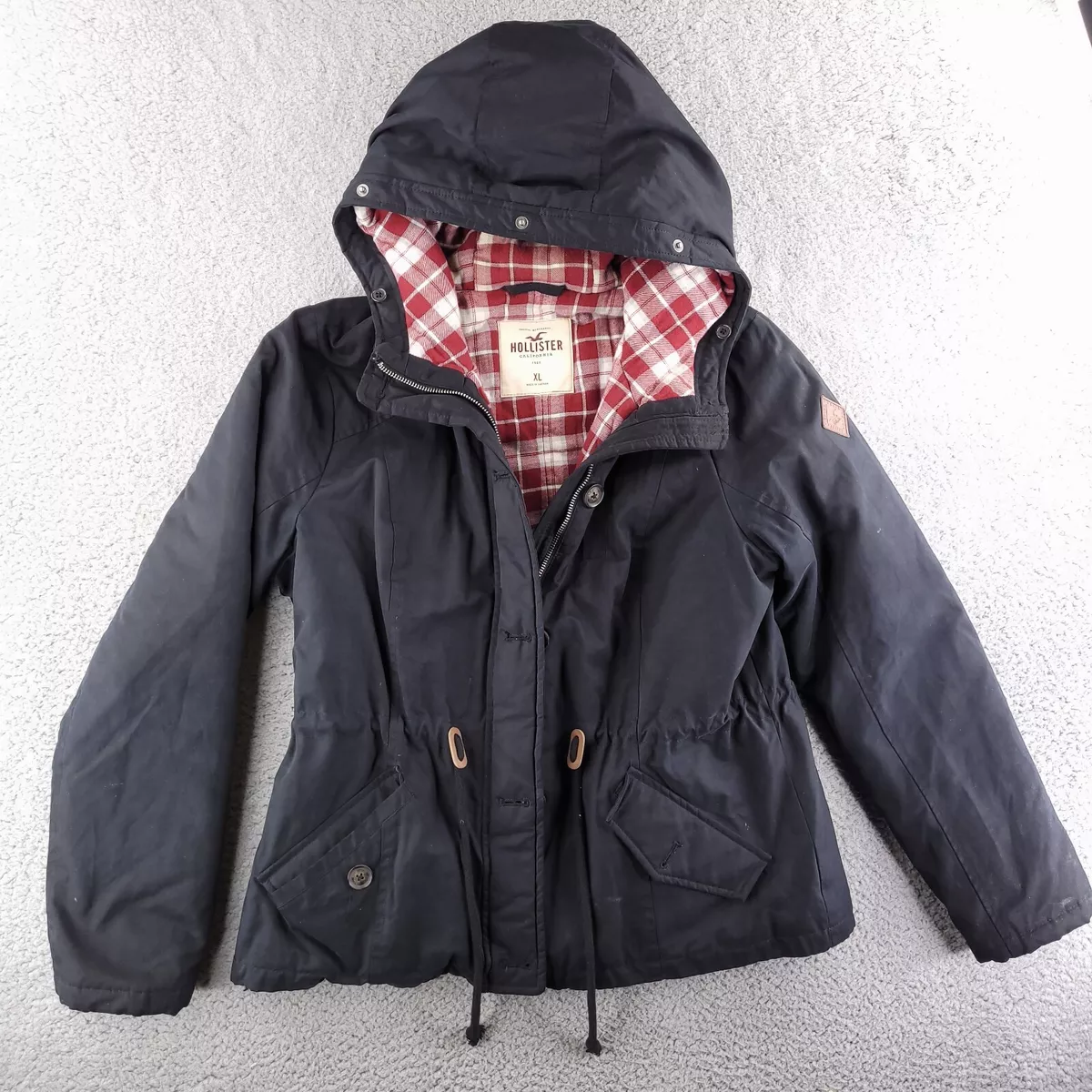 Flannel lined parka discount