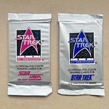 Star Trek (1991) Trading Cards Booster 25. Jahrestag Serie 1 - 25th Anniversary