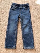 Jumping Beans Boys Denim Stretch Blue Jeans w/Pockets - Size 4