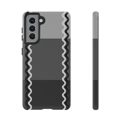 Gray Colorblock - Tough Phone Case for Iphone, Samsung Galaxy, Google Pixel - Picture 278 of 285