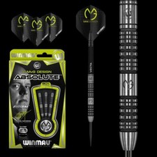 WINMAU Michael van Gerwen MVG ABSOLUTE 90 Tungsten 24 Gram Steel Tip Darts 1442