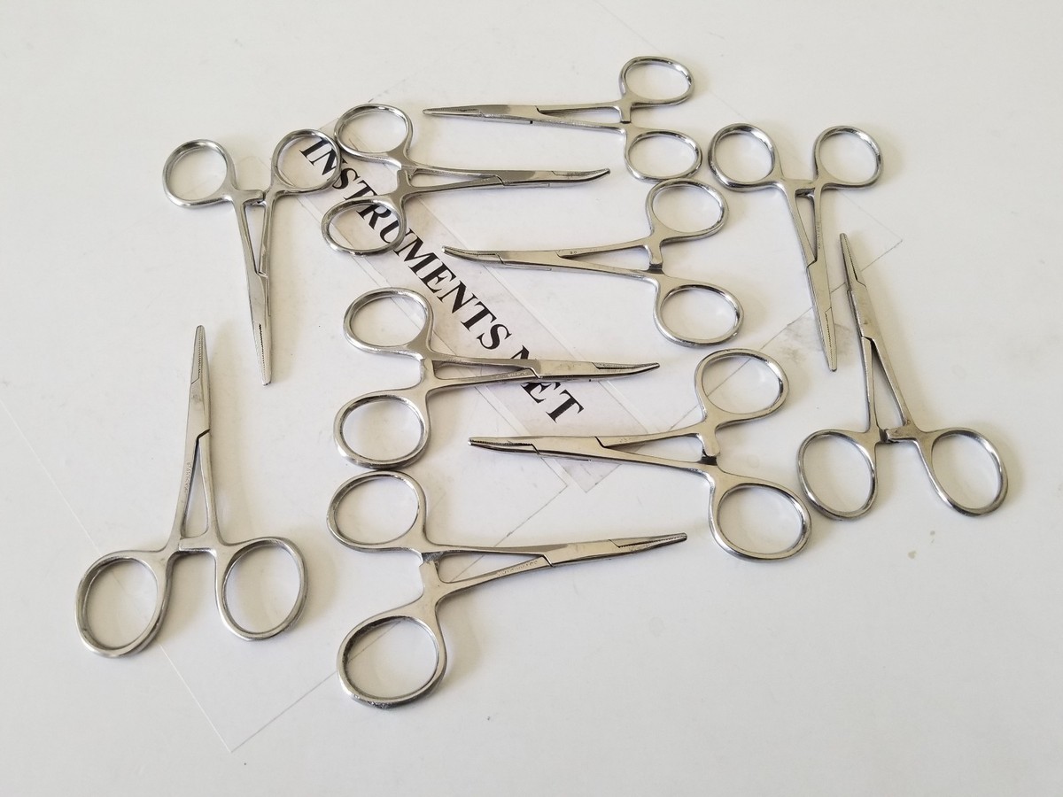 10 Assorted Mosquito Hemostat Forceps - Locking Forceps 3.5" Brand New For Medical Use
