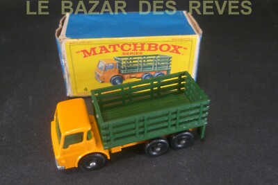 LESNEY - MATCHBOX SERIES - CAMION SITE HUT TRUCK numéro 60 - Frais de port fixe EUR 2,00 - FR