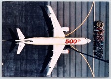 Airbus Industrie Aircraft A320 Vintage Postcard Continental