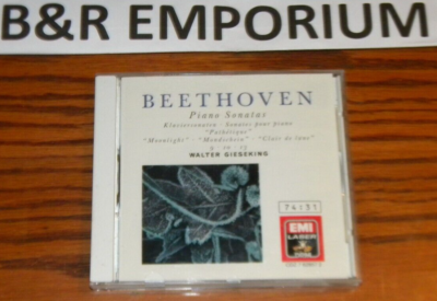 クラシック CD Beethoven; Gieseking Beethoven: Piano Sonatas 1  TAH394400 Tahra /00110 Walter Gieseking - Beethoven: Piano Sonatas 8, 9, 10, 13 & 14