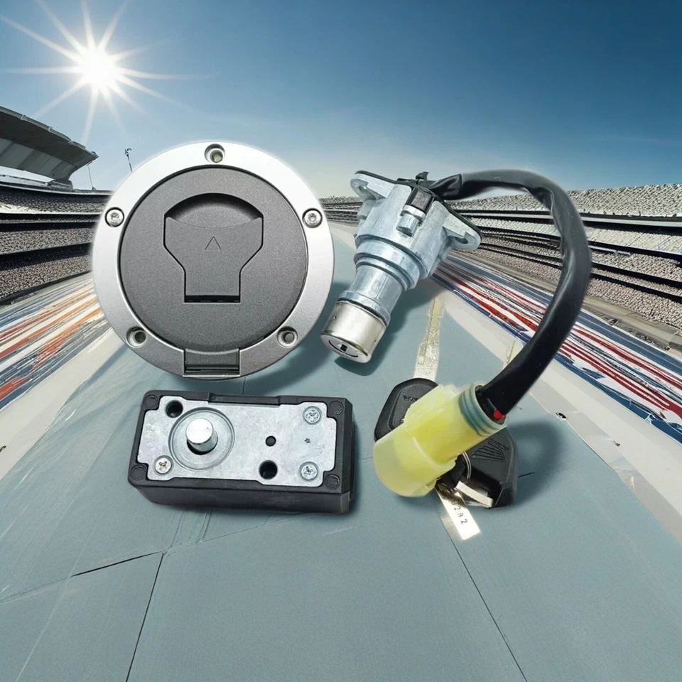 For Honda Rebel CMX300 500 2020-2025 Ignition Switch Fuel Gas Tank Cap Lock SeLz - Image 2 of 4