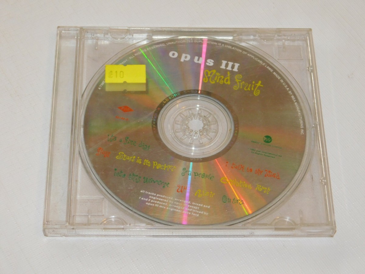 Opus III Mind Fruit CD 1992 East West Records America Talk to the