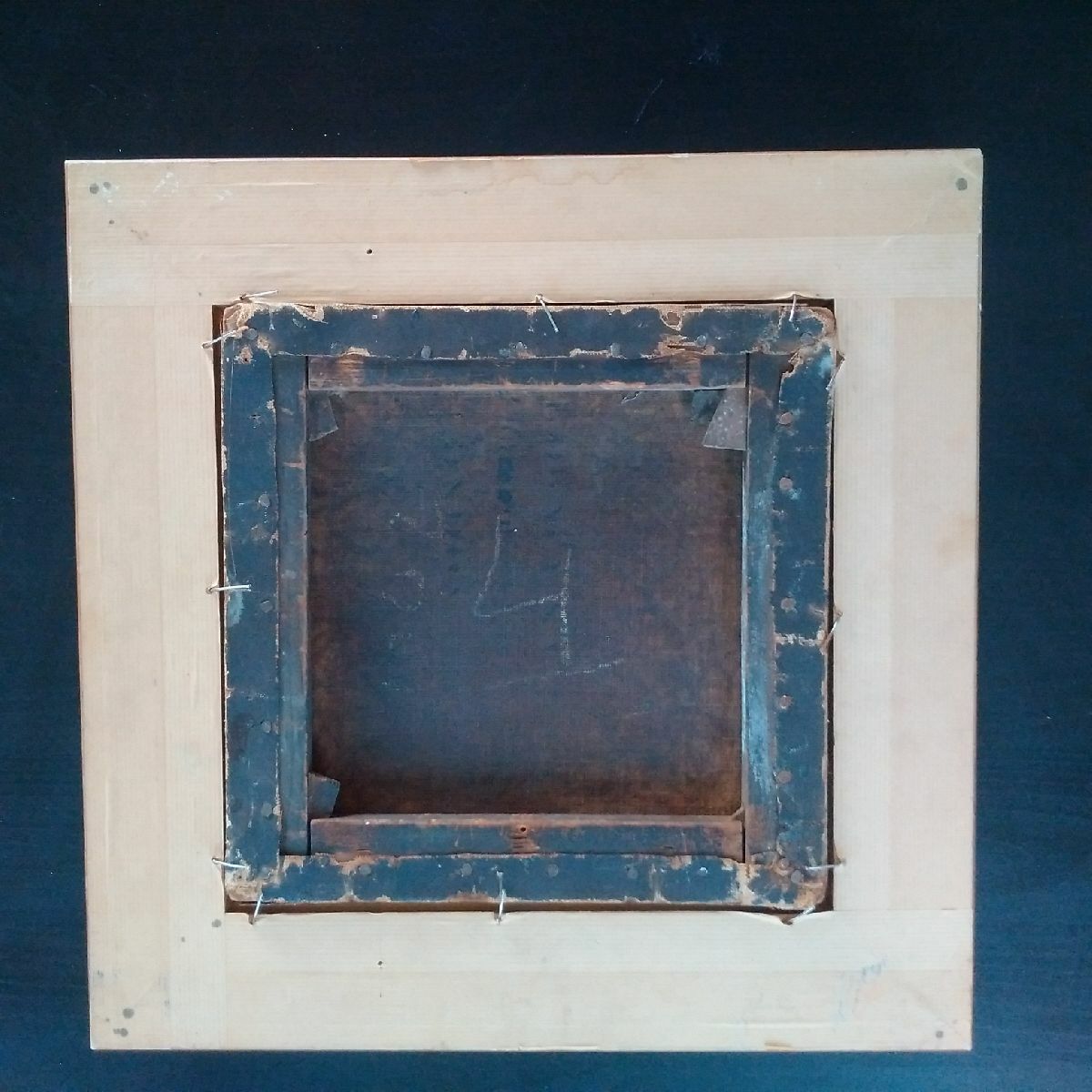 Stunning 19th Century Victorian Painter Pre-Raphaelite Tondo Oil On Canvas Painting