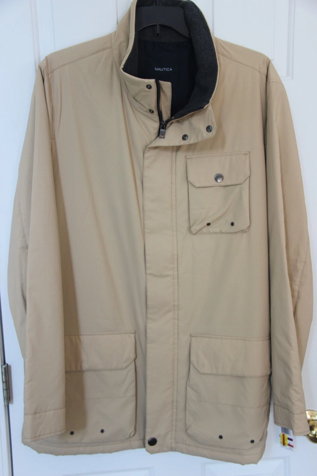 Nautica Sandy Bar Water Resistant Parka Jacket Men Size XXL J63341