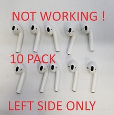 10 PACK Original Apple AirPods 1st Gen - LEFT Side ONLY A2031 NOT WORKING  