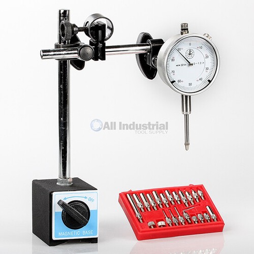Dial Indicator, Test Indicator, Magnetic Base & Point Set Inspection Set - Picture 4 of 4