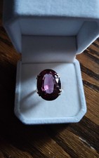 Fabulous 9ct Gold Colour Changing Alexandrite Ring 8.9gms Size 0.5