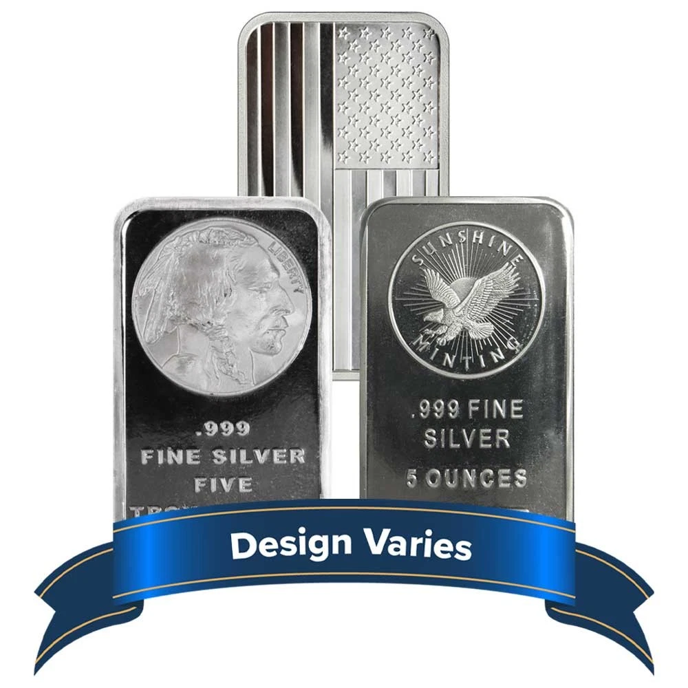 5 oz Sliver Bullion Coins for sale | eBay