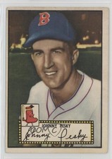 1952 Topps Johnny Pesky (Black Back) #15 0ls