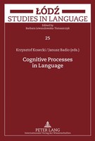 Krzysztof Kosecki (U. A.) | Cognitive Processes In Language | Buch | Englisch