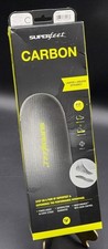 NEW Superfeet Carbon Low Profile Insoles Sz C Men's 5.5-7, Women's 7.5-8 US NIB
