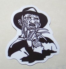 "A Nightmare on Elm St." Cut Sticker Decal Movie Horror Film Freddy Krueger