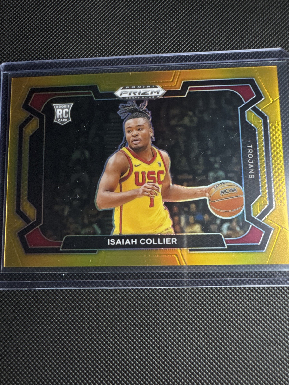 2024 Prizm Draft Isaiah Collier Gold /10 RC