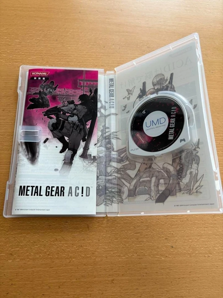 PSP METAL GEAR AC!D Japan Version METAL GEAR ACID Tested PlayStation Portable - Image 3 of 3