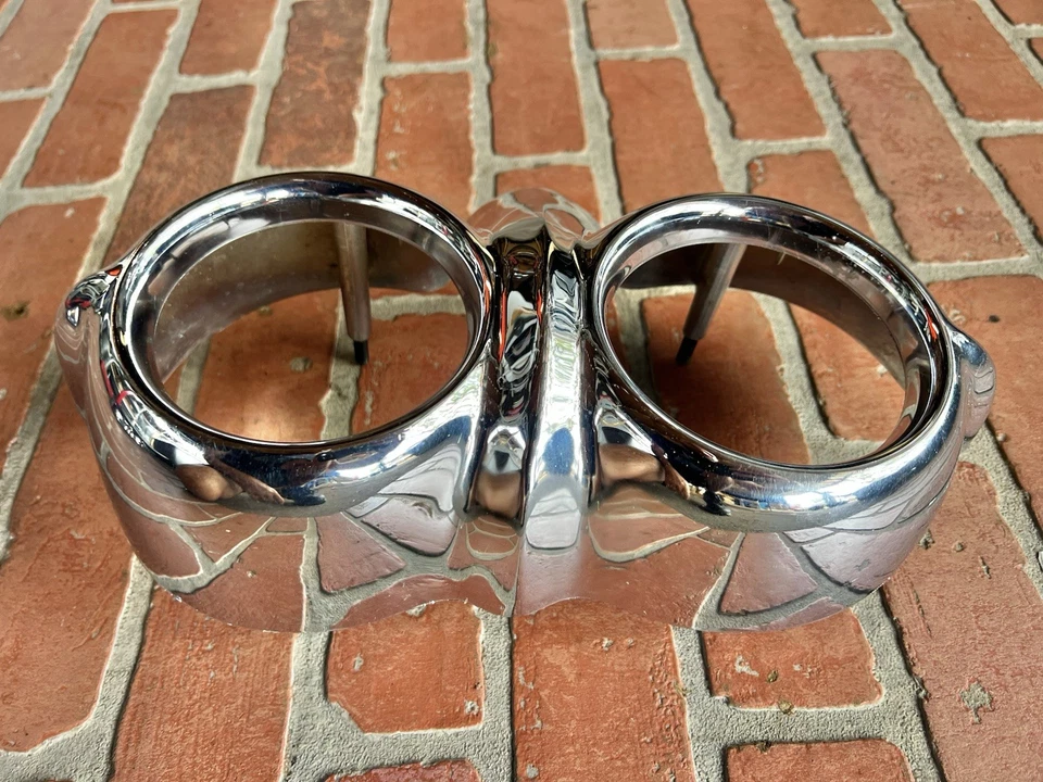 Chevrolet Bel Air/Biscayne/Impala 1958 luz de estacionamiento bisel derecho pasajero derecho derecho derecho Foto 3 de 4