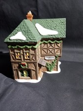 DEPT 56 T. PUDDLEWICK SPECTACLE SHOP DICKENS VILLAGE no glasses no sleeve