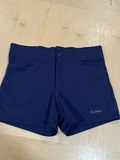Vintage 1980s Macgregor Polyester Navy Coach Shorts Mens Large 36-38 USA Made