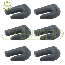 6 Pack 3/8" Weld On Grab Hook, Heavy Duty G70 Forged Grab Chain Hooks for Chain
