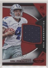 2016 Certified New Generation Jerseys Mirror Red 297/299 Dak Prescott #29 s7f