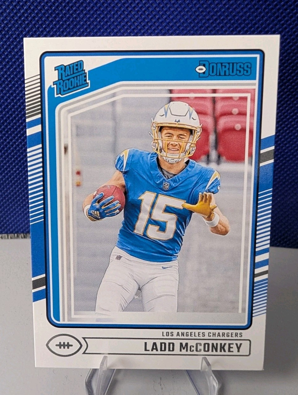 2024 Panini Donruss - Rated Rookie #328 Ladd McConkey (RC)