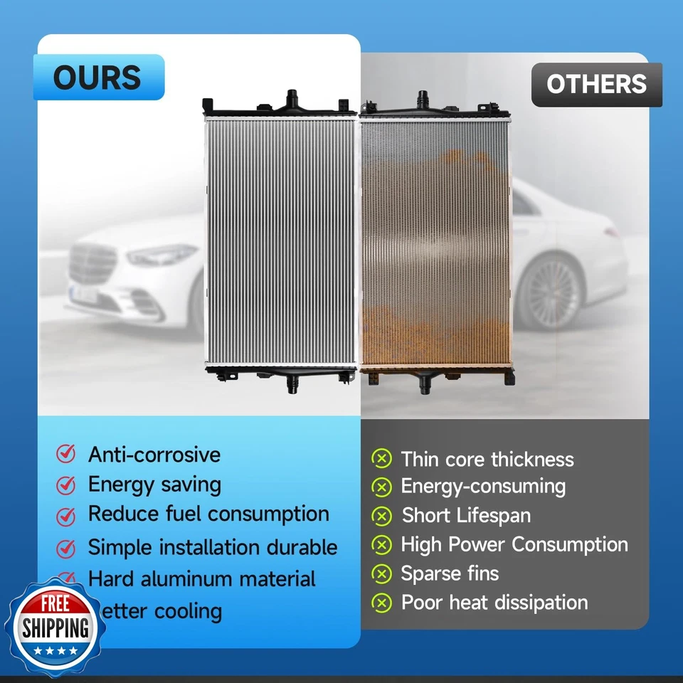 RAYTEN CU2883 Engine Radiator Replacement, Compatible with Ram 2005-2007 Dako - Image 4 of 4