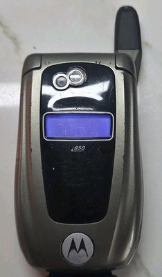 Motorola i series i850 - Silver (Sprint) Cellular Phone