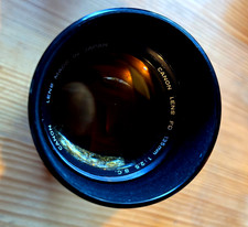  Mint Condition - Canon FD 135mm F2.5 SCC bm Portrait w case and caps